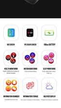 Load image into Gallery viewer, 2020 B57 Blood Pressure Monitoring Smart Watch