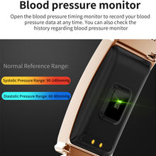 Load image into Gallery viewer, Blood Pressure Monitor - Women IP68 Waterproof Fitness Tracker