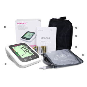 Portable Digital Upper Arm Blood Pressure Monitor w/ Cuff