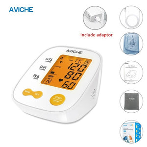 Digital Arm Blood Pressure Monitor w Backlight LCD & 22-36cm Cuff