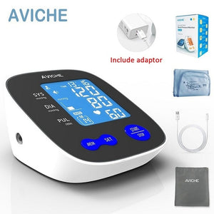 Digital Arm Blood Pressure Monitor w Backlight LCD & 22-36cm Cuff